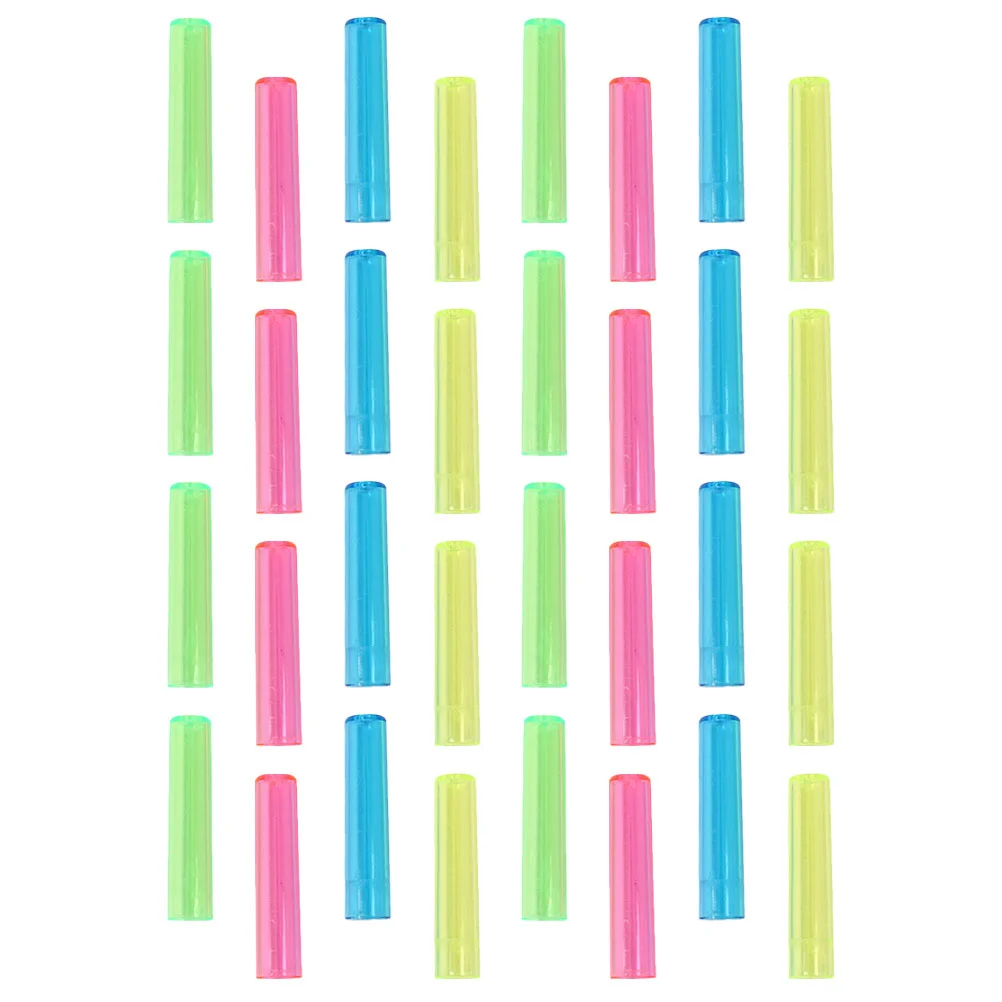 

Transparent Pencil Caps Plastic Pencil Protective Lids Pencil Students Stationery