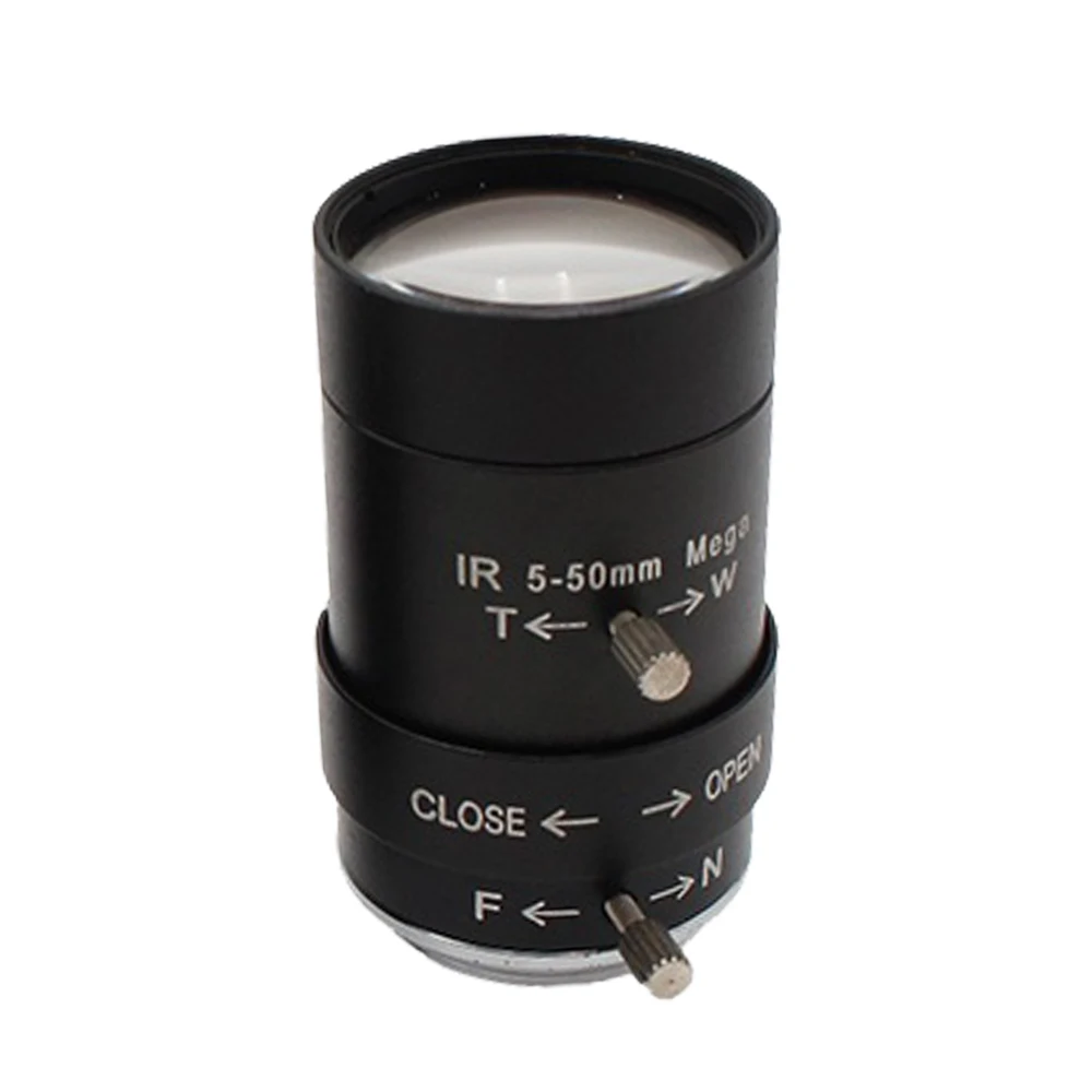 Camera Lens Megapixel Fixed Iris HD CCTV Camera Lens 2.8-12mm Varifocal HD Security Camera Lens Manual Zoom & Focus M12 /CS Mount