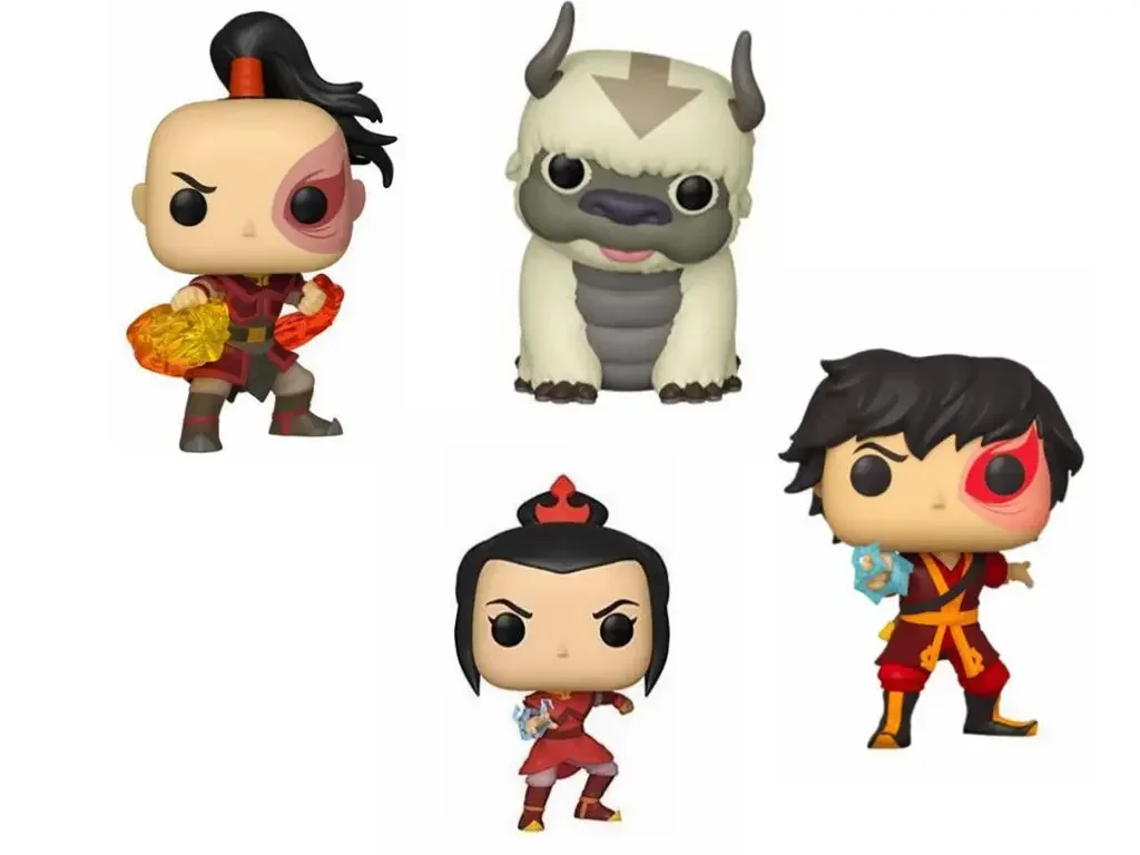 thumbnail image 2 of Funko pop Avatar:Zuko 538# Appa 540# Azula 542# Zuko 838# Colección de figuras de acción de vinilo Modelos Juguetes para niños, 2 of 5