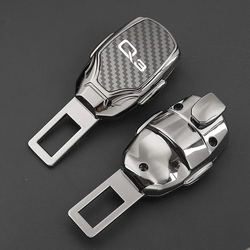 Car Seat Belt Metal Jewelry Seat Belt Accessory Extender For AUDI Q3 1pc