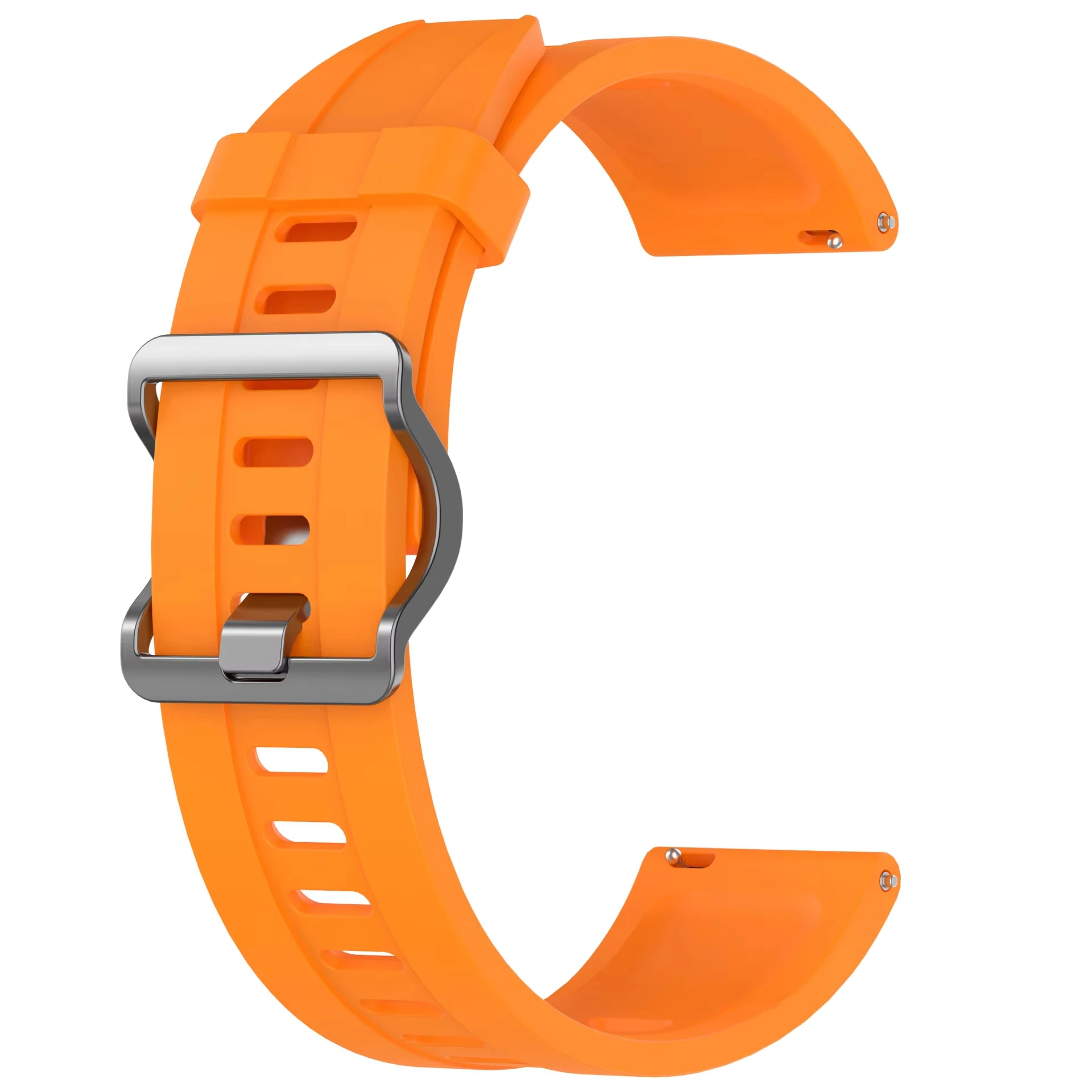 Versatile Silicone Sports Strap - 22mm Replacement Band