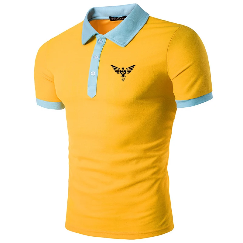 Seecee8bbb0f348cfa22217c35ede4e39i HDDHDHH Brand Summer Men's Polo Shirt Casual Sportswear Short Sleeve Lapel T-shirt Loose Fashion Clothing Golf Top