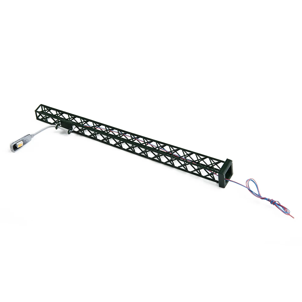 Modello Luci Ferroviarie Scala Lampada: 1: 87 3V Dc O Ac 5 Pezzi Gauge H0 Light Lattice Mast Light Alta Qualità Nuovo Di Zecca