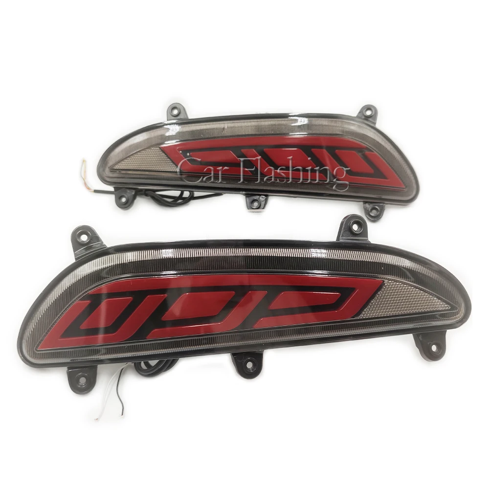 2pcs Car Led For Hyundai I20 2016 2017 Rear Bumper Reflector Light Turn