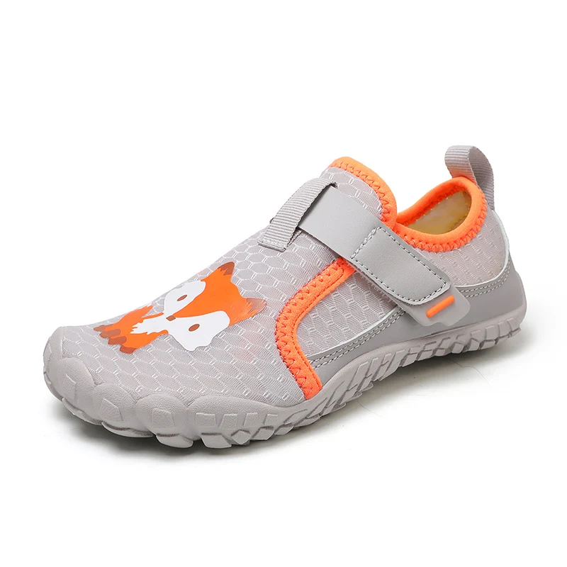KID Summer Soft Soled Barefoot Wading Shoes Parent-Child Vacation Beach Swimming Shoes Student Quick Drying Aqua 28-37#