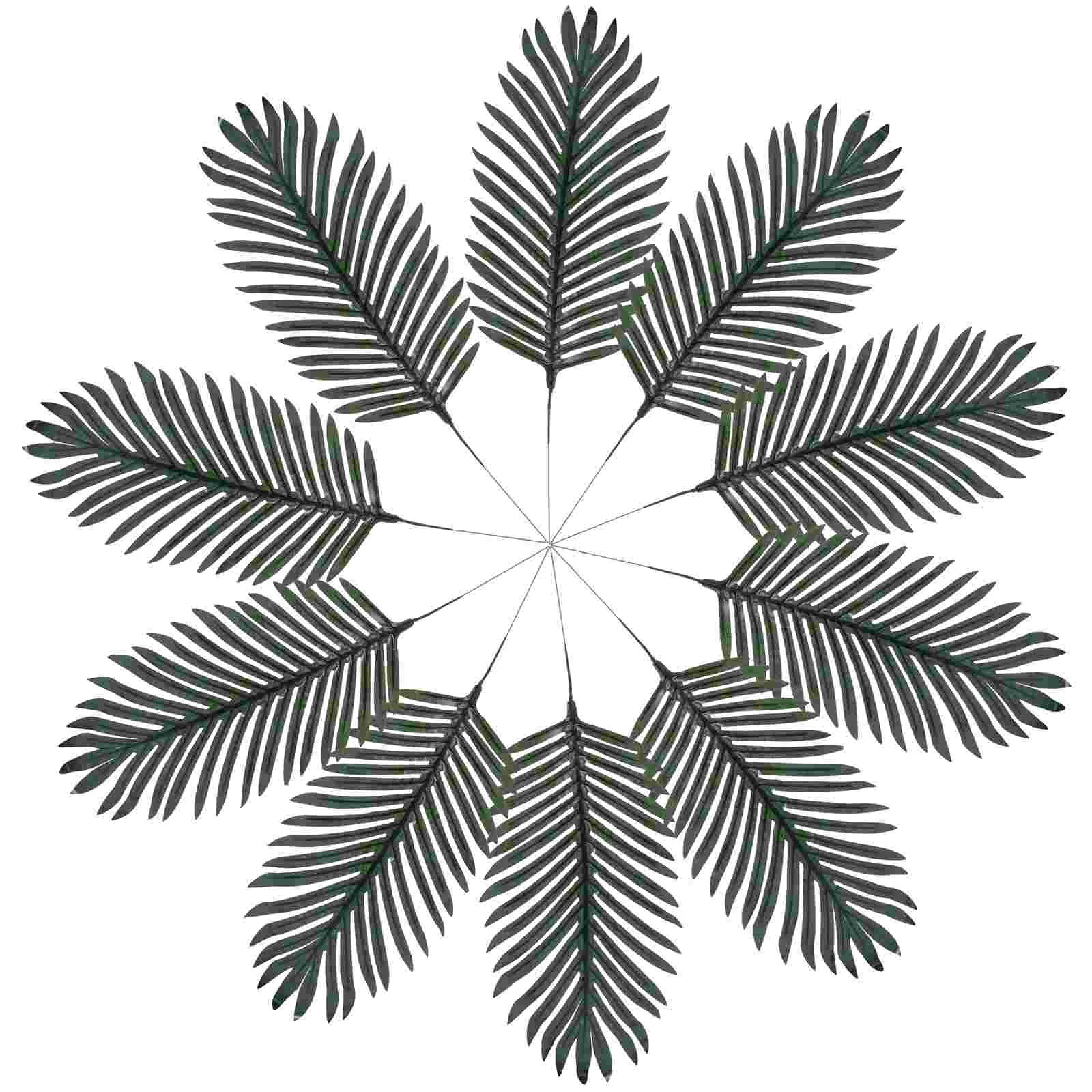 

Artificial Palm Leaves Large Faux Plants Greenery Tropical Palm Tree Wedding Party Decorations