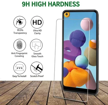Vetro protettivo per Samsung A52 A32 A72 A12 A22 A42 A52S 5G Protezione schermo per Samsung A51 A71 A21 A31 A50 A70 A13 Vetro