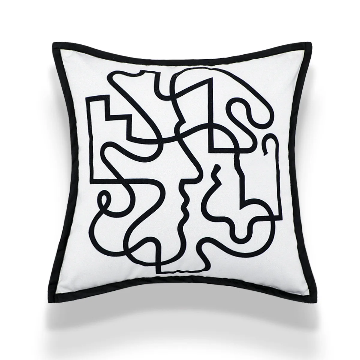 1pcs Velvet Woven Sofa Pillowcase Nordic Bed Pillow Bedside Cushion cover Back Living Room Sofa Pillow Cover