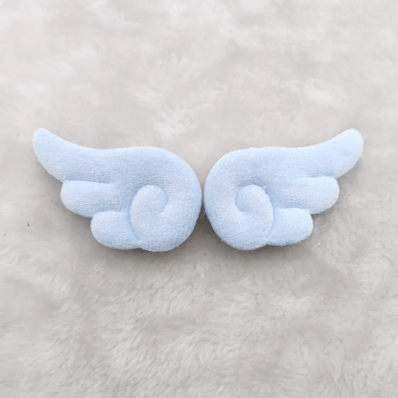 2 Stücke/20 Stücke 5 cm Engelsflügel Super Nette Engelsflügel Plüsch Haarnadel Mädchen Haarspange Zubehör Haarspangen Hairgrip Kopfschmuck Kopfbedeckung – Detail 11