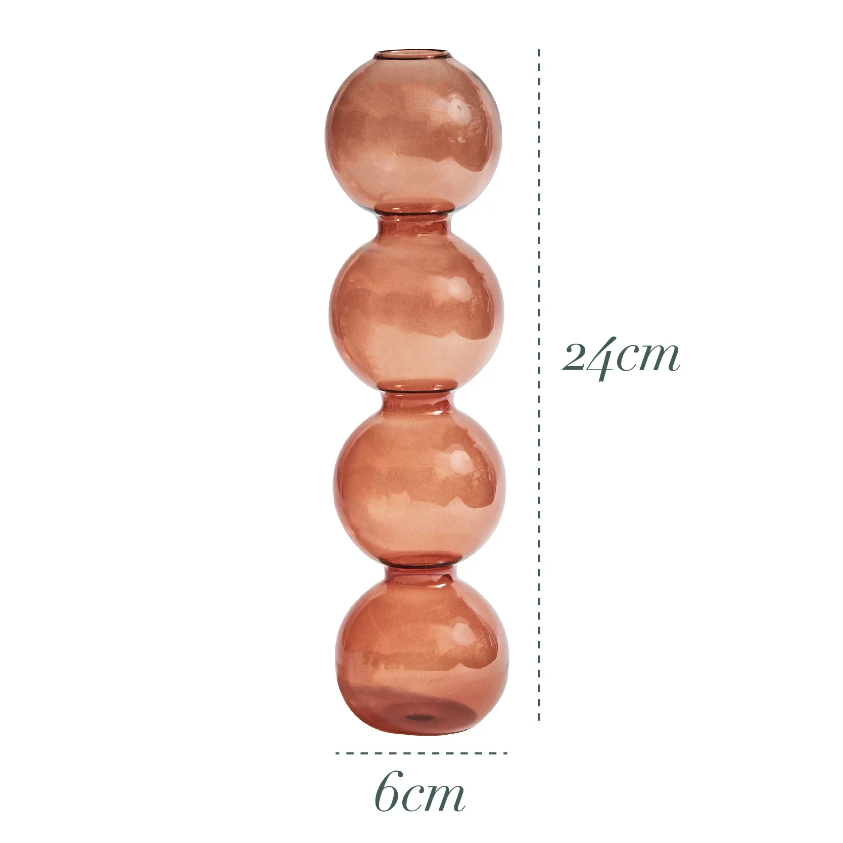 Brown tall bubble