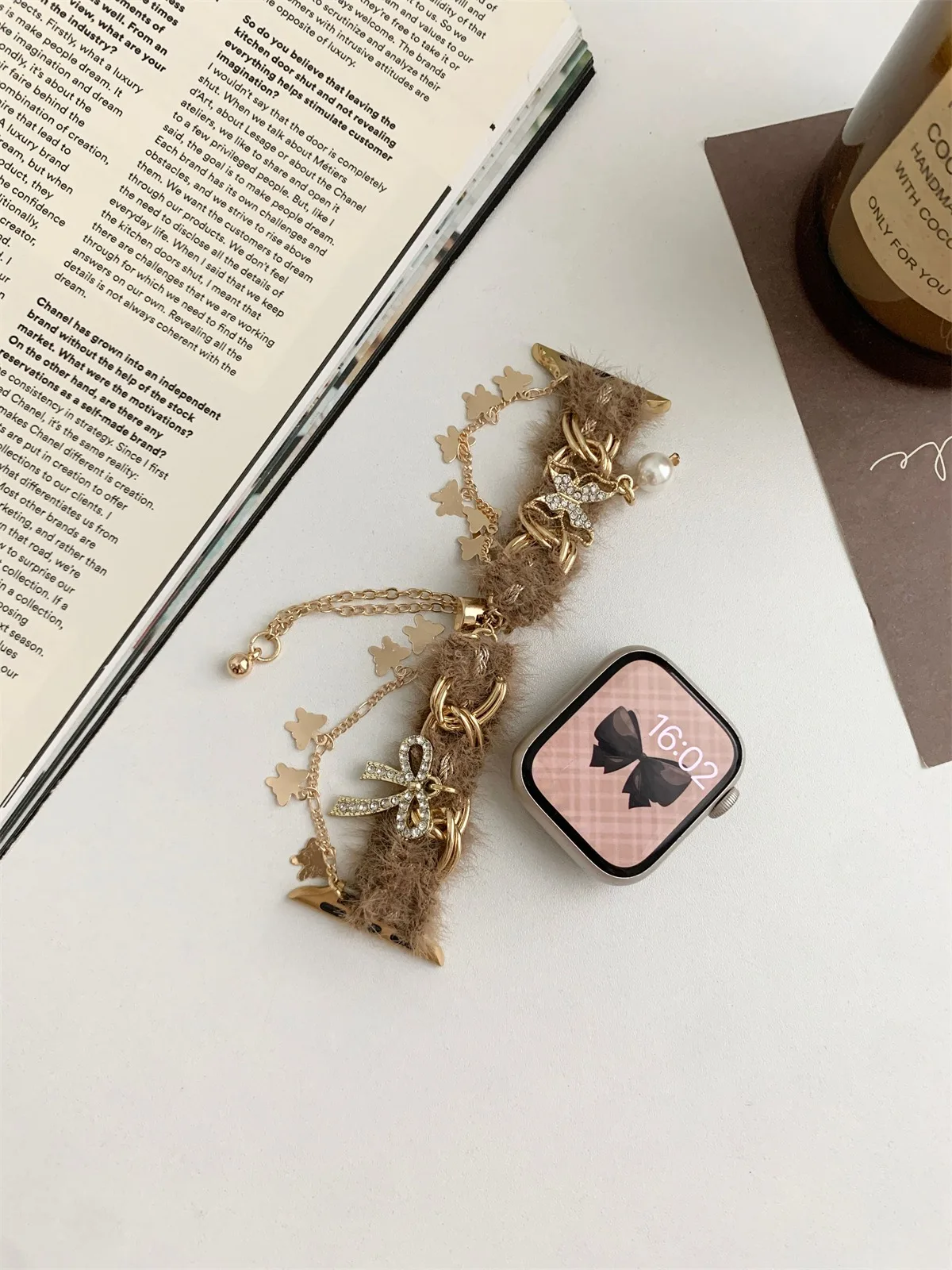 Cinturino per iWatch 42/44/45/49mm 38/40/41mm Cinturino per orologio alla moda e per il tempo libero per la serie Watch Ultra2 Se 9/8/7/6/5/4/3/2/1_voghion.com