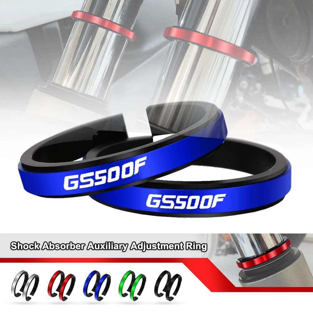 

CNC Shock Absorber Auxiliary Adjustment Ring FOR SUZUKI GS500F 2004-2009 2008 GS 500 F Front Suspensions Motorcycle Accessories