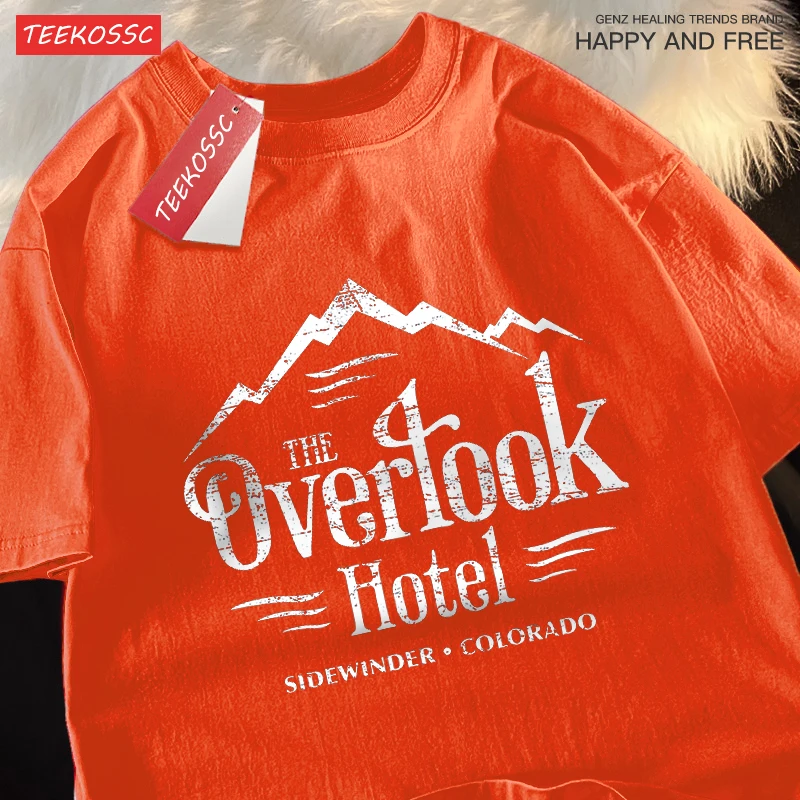 The Overlook Hotel The Shining Clothes Men Women Hip Hop Oversized Tshirts Breathable Summer T-Shirts Fashion Cotton Streetwear