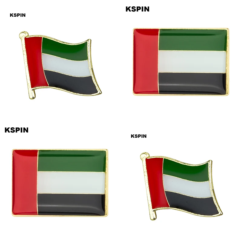 

United Arab Emirates Flag Brooches Lapel Pin Flag badge Brooch Pins Badges