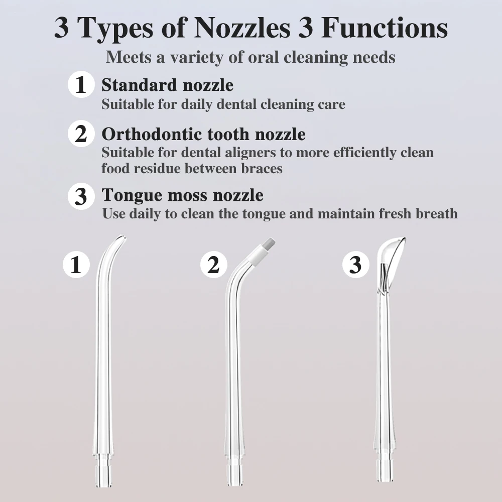 Portable Oral Irrigator Dental Water Jet Small Size for Travel Teeth Cleaner Tools 175ml Water Flosser Thread Device Pink White oral irrigator dental cleaner water flosser