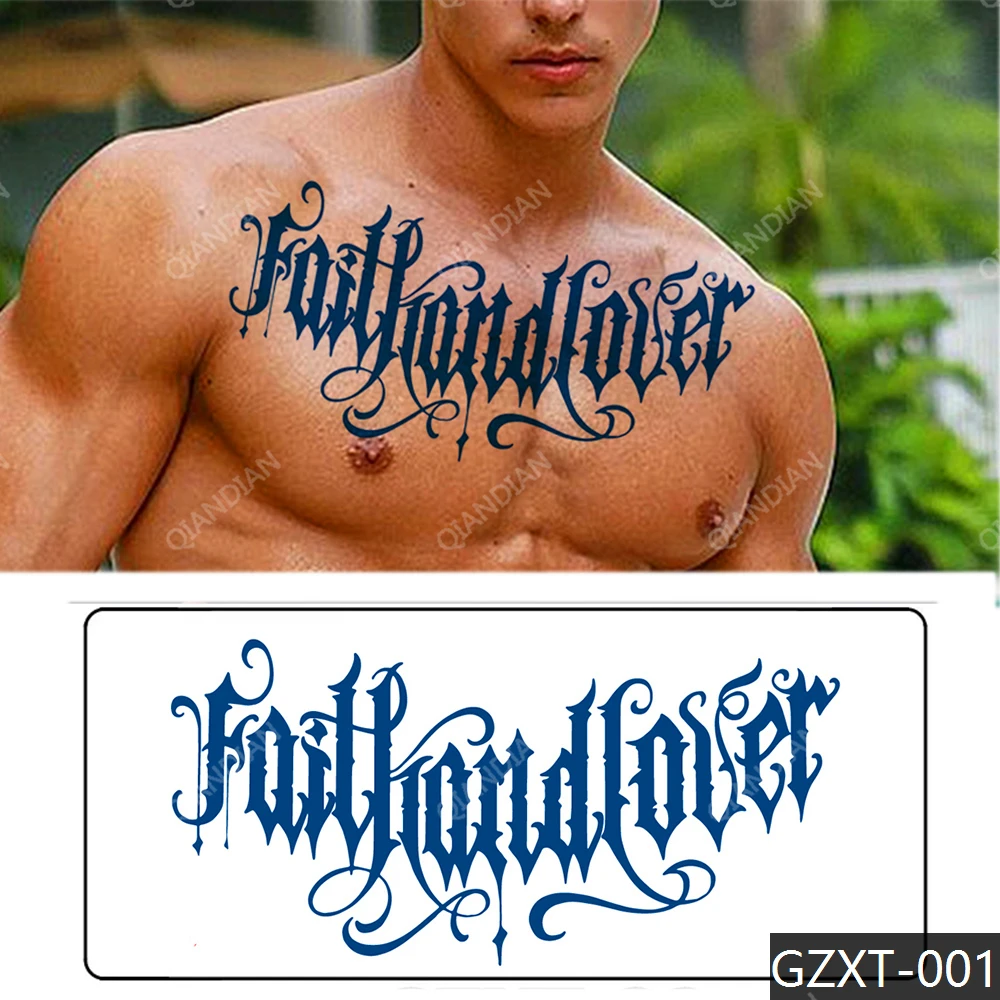 tatuagem peito fechado masculino: o que realmente funciona para homens que  querem arte corporal sem dor nem permanência?, image size:1000x1000