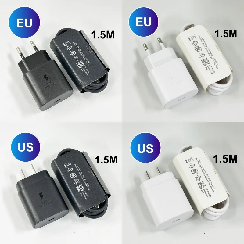 Samsung 25W Super Fast Charger with PD Type-C Adapter
