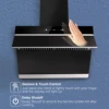 Tieasy 900 CFM 30 inch  Wall Mount or Under Cabinet Heating Auto-Cleaning Range Hood USCX08T75 6