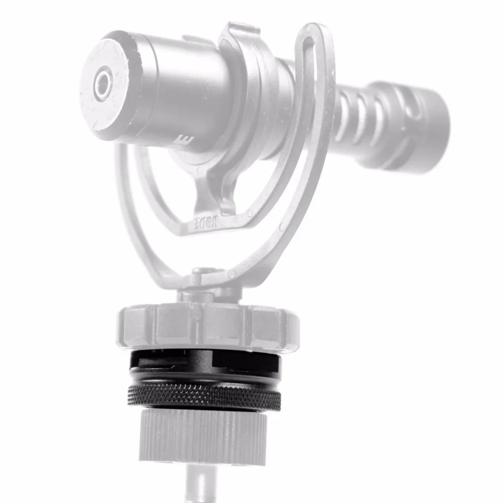 1x CNC SLR Kamera Fotografie Zubehör ColdShoe 1/4" Zoll Adapter Kaltschuh zur Taschenlampenhalterung Mini Gimbals Halterung Unterstützung – Detail 6