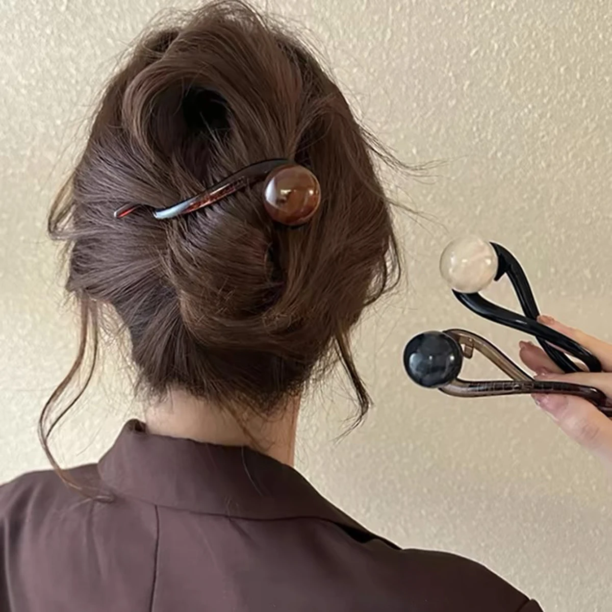 Retro S Form Pferdeschwanz Twist Haar Clips Neue Mode Multi-farbe Twisted Aushöhlen Shark Clips Kopfschmuck Haar Zubehör geschenk