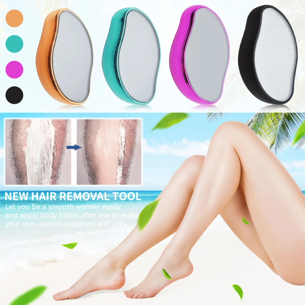 Crystal Hair Eraser Physical Painless Cleaning Reusable Hair Remover Body Beauty Depilation Epilators