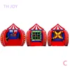 4 in 1 inflatable carnival games,2024 newest carnival games soccer dart knock down bundle for party 4