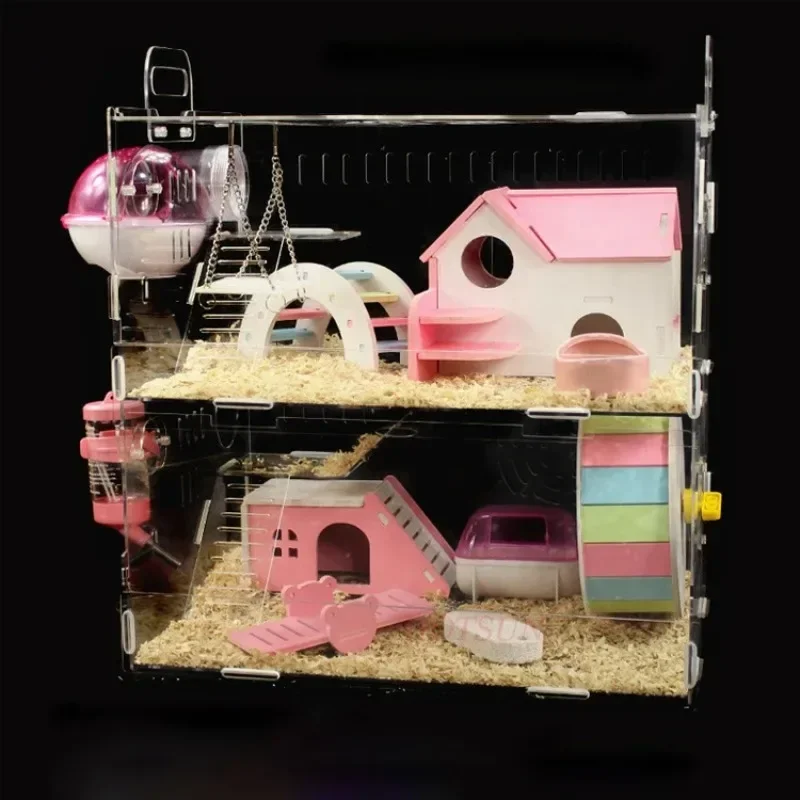 

cute acrylic pet products/hamster cage