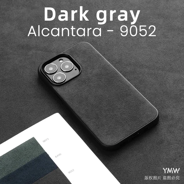 YMW アルカンターラケース iPhone 16 プロマックス 15 14 13 12
