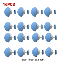BedSheet Quilt Clip Set - One Button Unlock Duvet Cover Fasteners, Anti-Slip Blanket Buckles & Quilt Holders (Blue-16PCS)