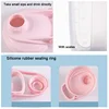 Creative Portable Shaking Cup with Handle Graduated Convenient and Practical Cup Sealed and Leak-proof Solid Color Water Cup 5