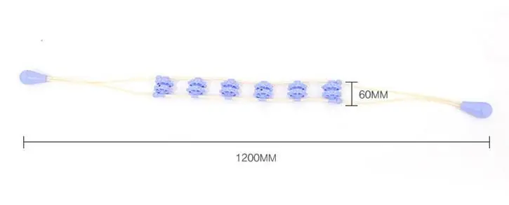 Manual roller neck shoulder back waist home massage pull back muscle massage stick muscle massage stick