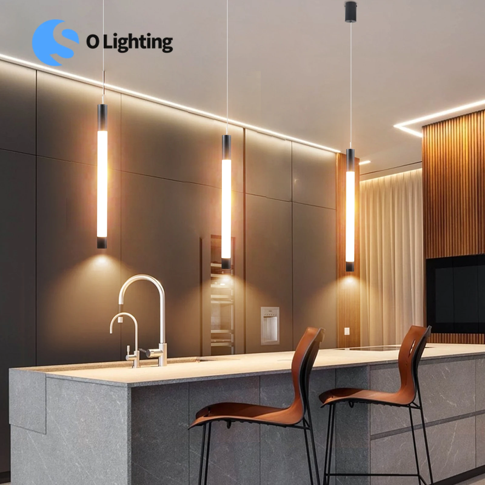 

Ring Hanging Light Room Hotel Corridor Restaurant Lamp Living Bedroom Bedside Reading Decor Modern Led Bedside Pendant Lighting