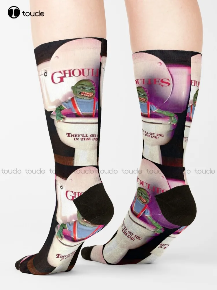 

Ghoulies 1985 Socks Cool Socks For Men Personalized Custom 360° Digital Print Gift Harajuku Unisex Adult Teen Youth Socks Retro