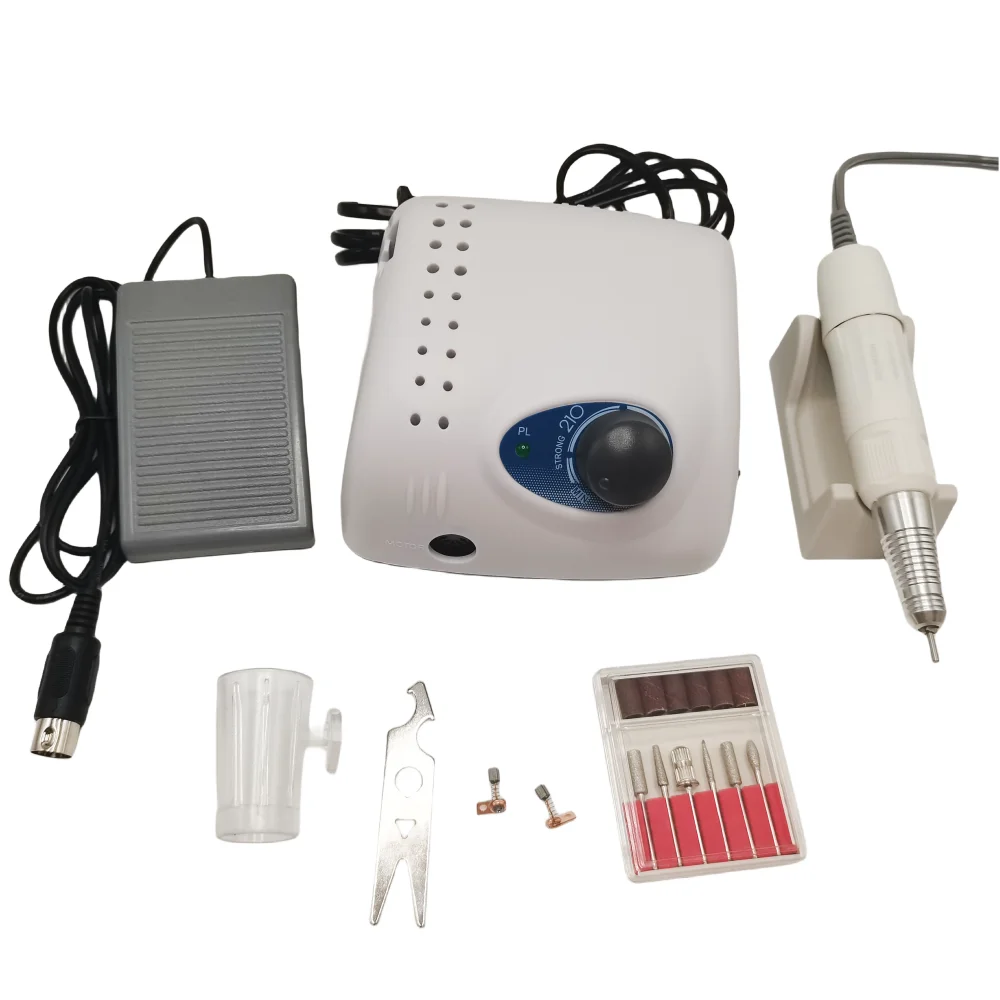 

65W STRONG 210 SH20N Handpiece 30000rpm Cutters for Manicure Electric Nail Drills Manicure Machine Pedicure Electric File Bits