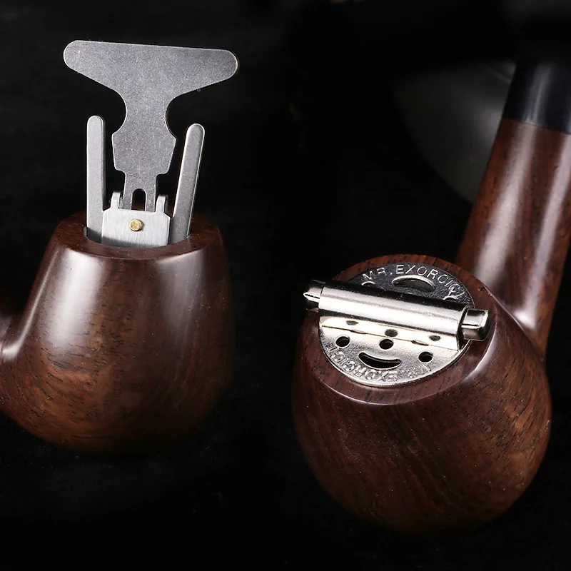 Smoking Accessories Tobacco Pipe Tobacco Smoking Accessories Herb Smoking Pipe Smoking Pipe 1pcs Stainless Steel Cigar Pipe Tobacco Lid Outdoor Smoking Wind Cap Cover Spring Loaded Metal Adjustable Size for 15-20mm Pipes