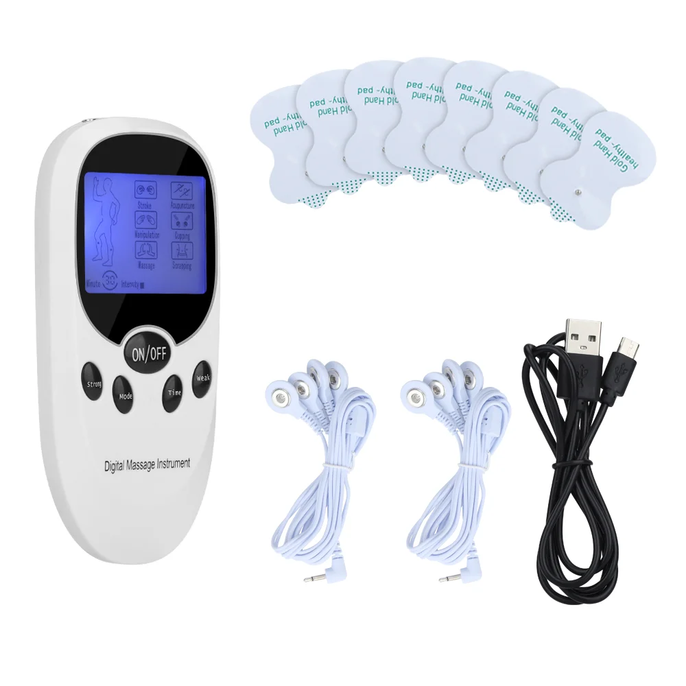 Heated EMS TENS Unit Muscle Stimulator Back Massager for Lower Back Pain  Cordless Lower Back Massager 6 Modes 16 Levels - AliExpress