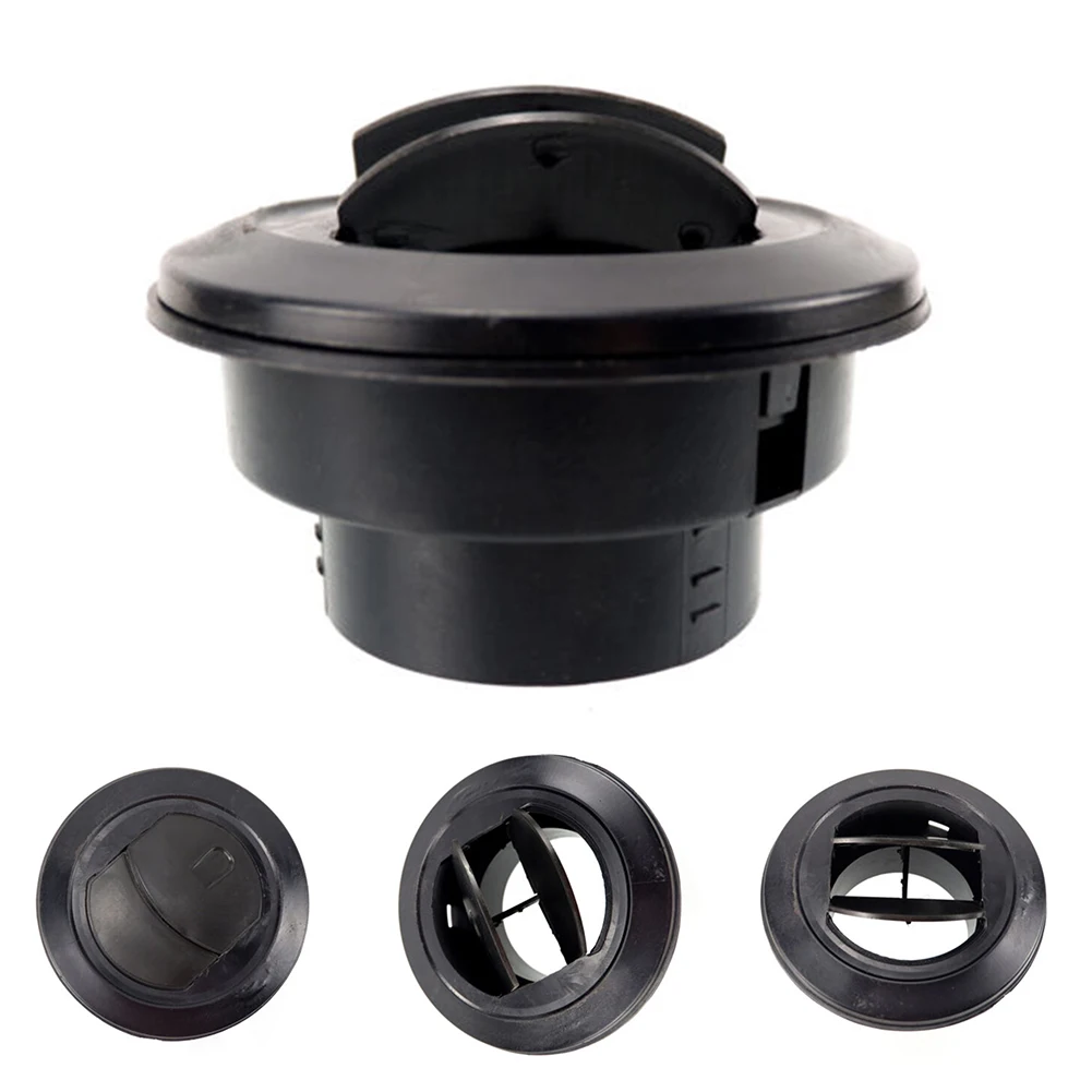 

Black Closeable Rotatable 75mm Air Vent Outlet Air Conditioning Vent Car Air Conditioner Outlet For Webasto-Eberspacher Heater