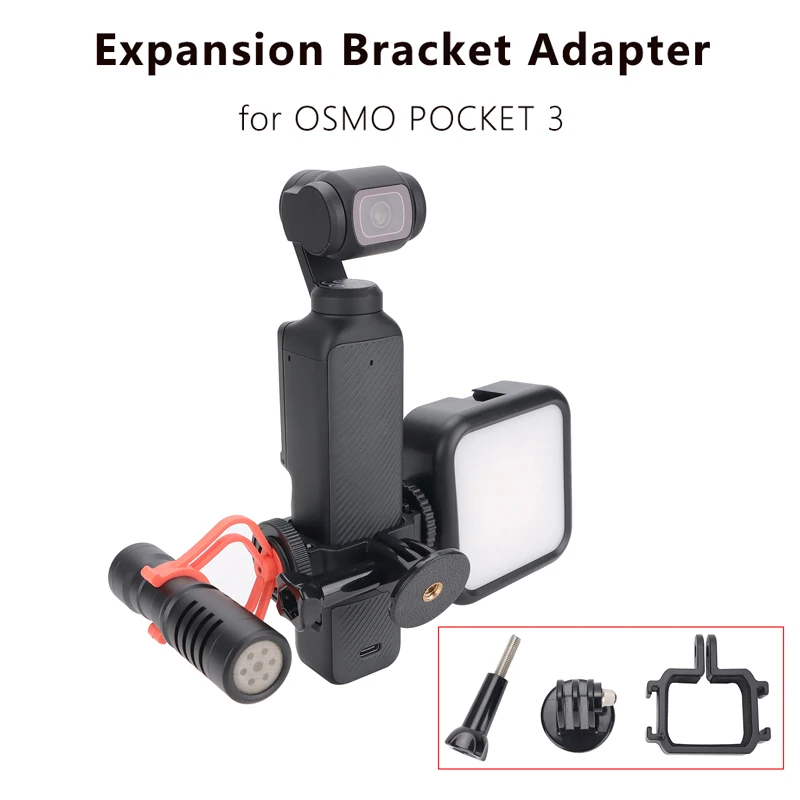 Support Magnétique SmallRig 5581 Pour DJI Osmo Pocket 3 - Inclinaison 230°, Compatible Perche Et Griffe