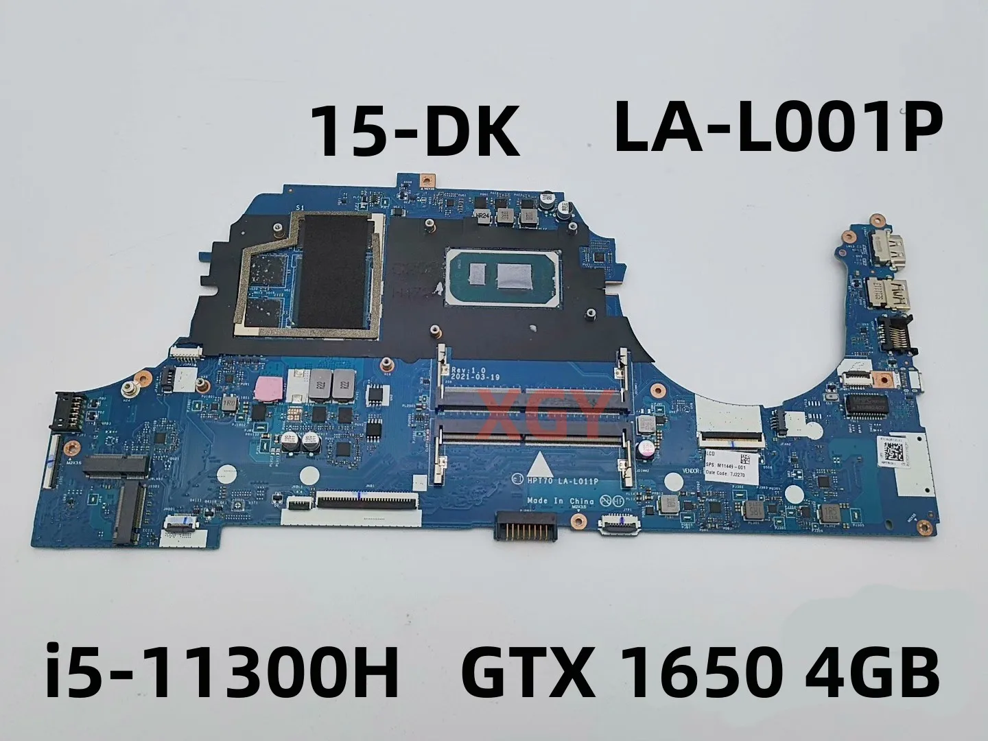 La-L001P Originale Per Scheda Madre Hp Pavilion 15-Dk I5-11300H Gtx 1650 4Gb M53285-601Rboard 100% Testato Perfettamente