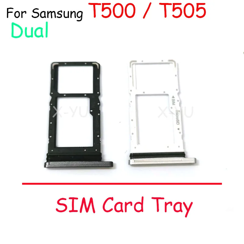 

10PCS For Samsung Galaxy Tab A7 10.4 T500 T505 SIM Card Tray Holder Slot Adapter Replacement Repair Parts