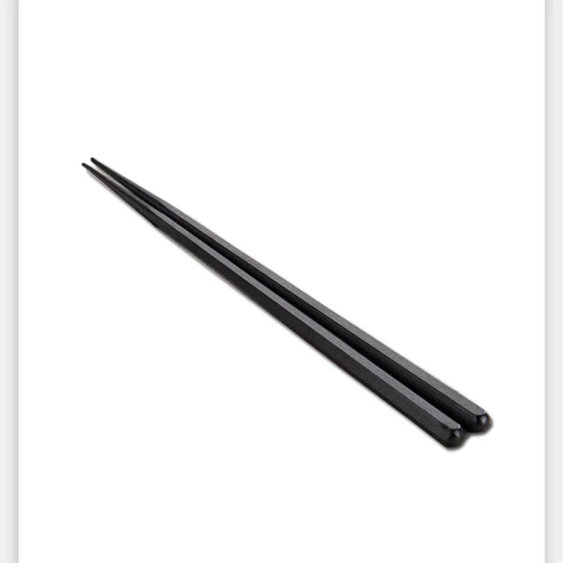 

Японские суши Хаси, палочки для еды, длинные палочки из сплава, домашние кухонные антиперезаряжаемые черные палочки для порезания, 500 пар, lin5005