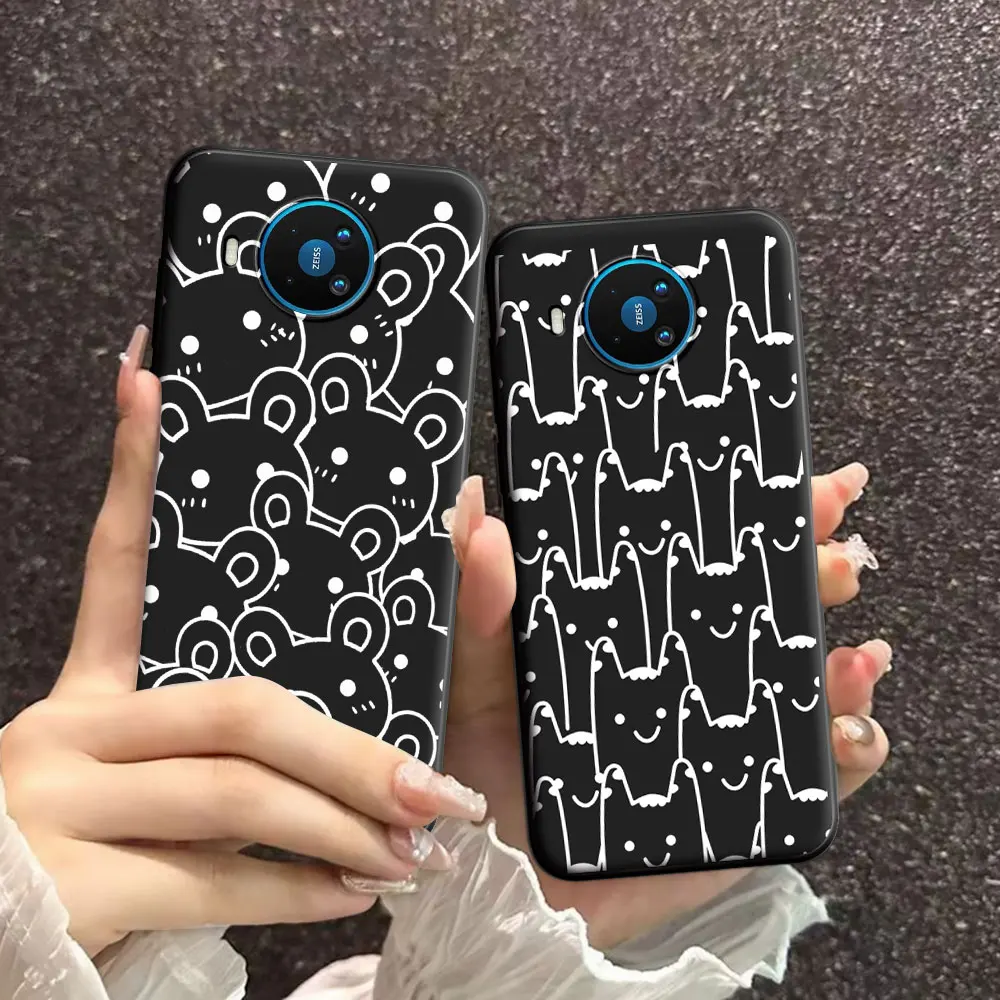 Floral Soft Silicone Cartoon TPU Luxury Phone Case - Fashion Back Cover