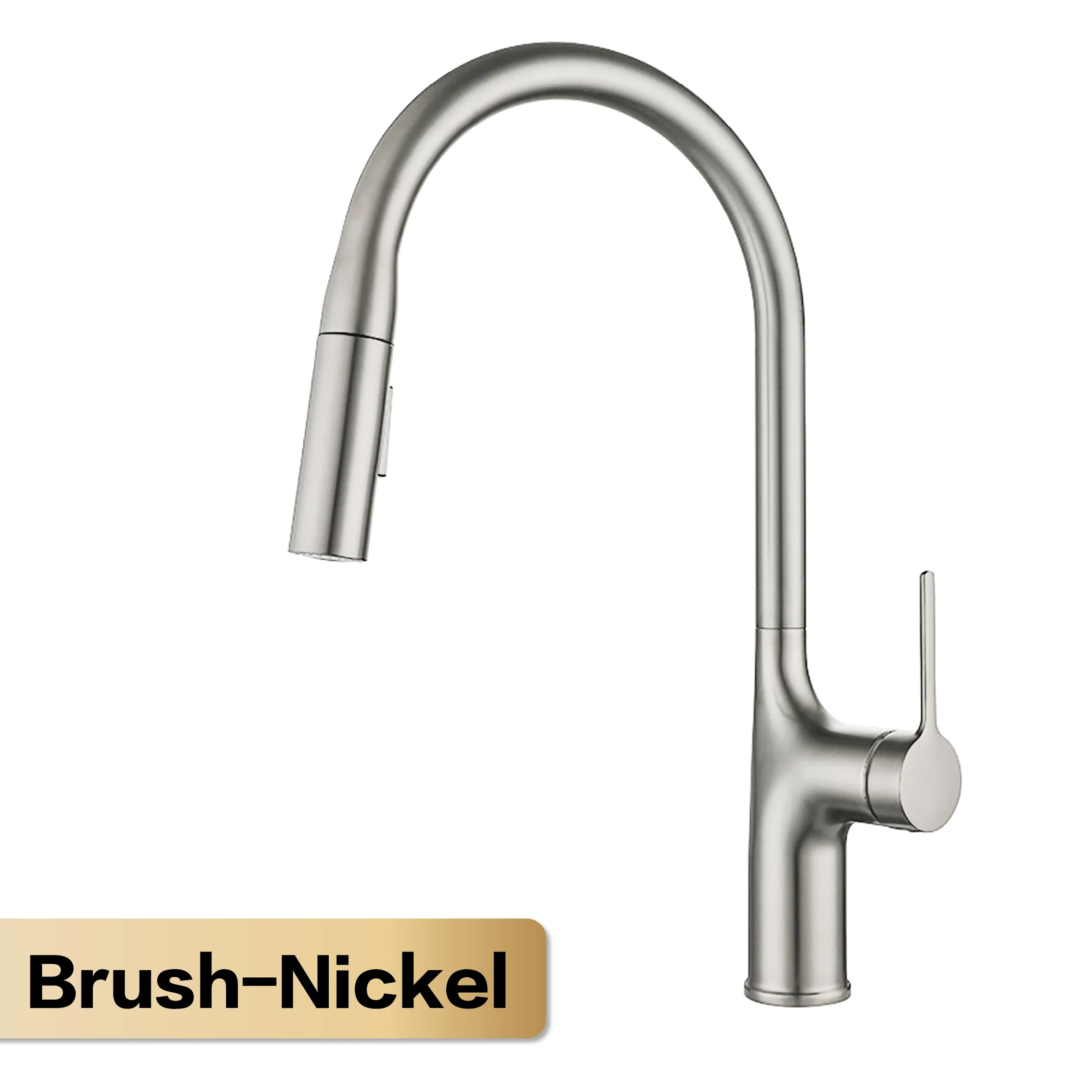 Brushed nickel