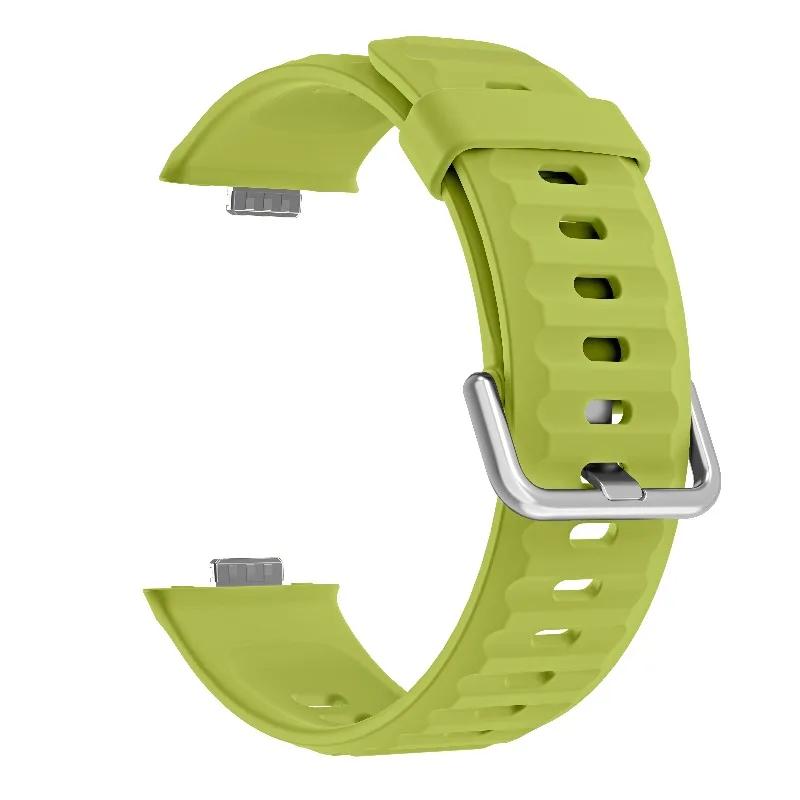 Enhanced Silicone Watch Band with Dedicated Connector - Waterproof Strap