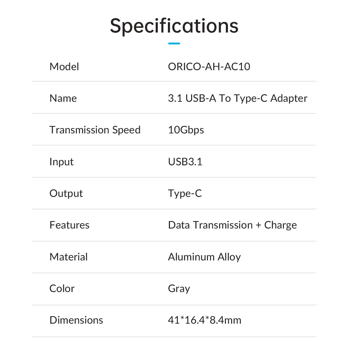 Fast Charge cabo de dados, conversor, 10Gbps