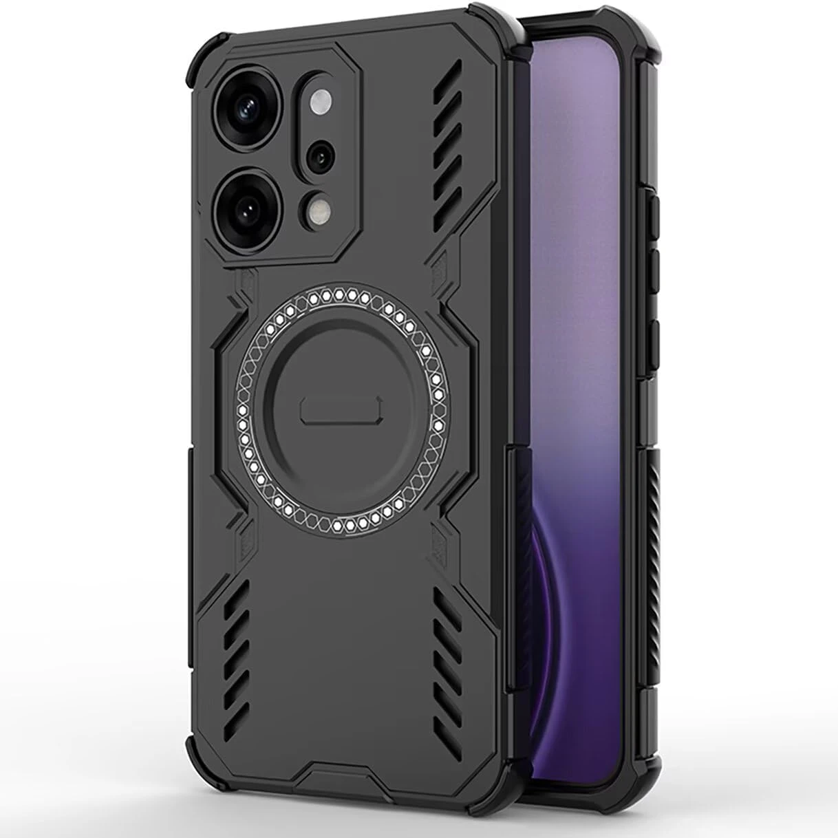 Advanced Heat Dissipation Magnetic Wireless Charging Case with Lens Protection