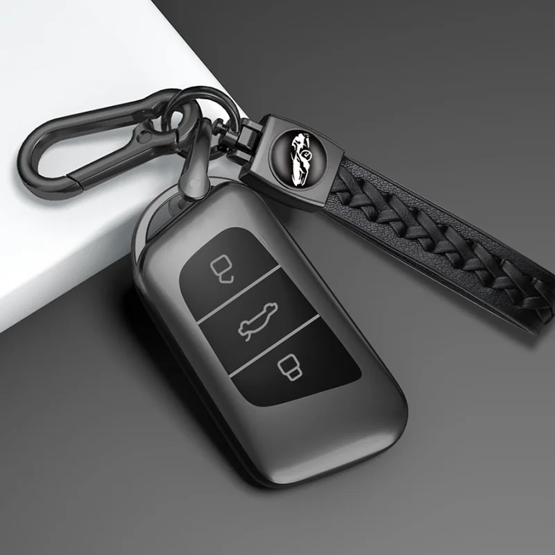 Neue TPU Auto Schlüssel Fall Abdeckung für Chery Jetour X70 X90 X95 Plus Remote Shell Halter Auto Schlüsselbund Schutz Zubehör – Detail 2