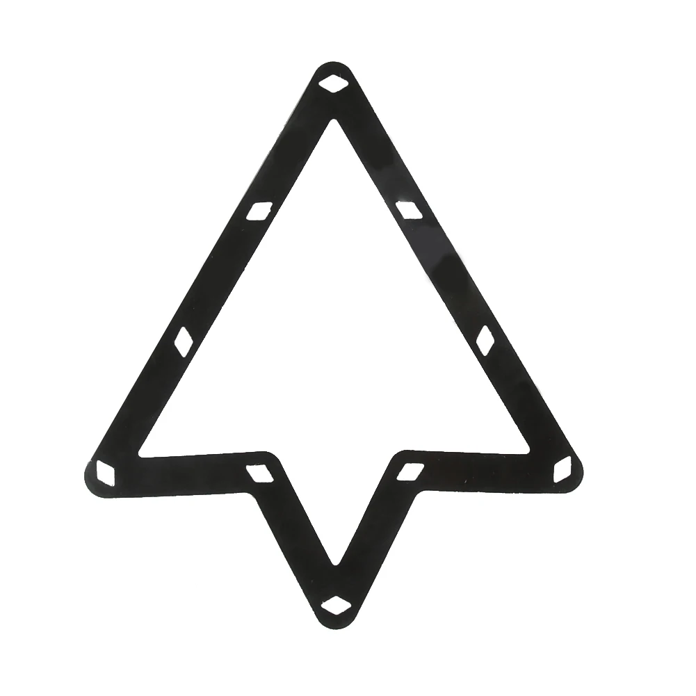 6pcs Durable Billiard Magic Rack for International Competitions - Perfect for No. 9 and 10 Ball Placement