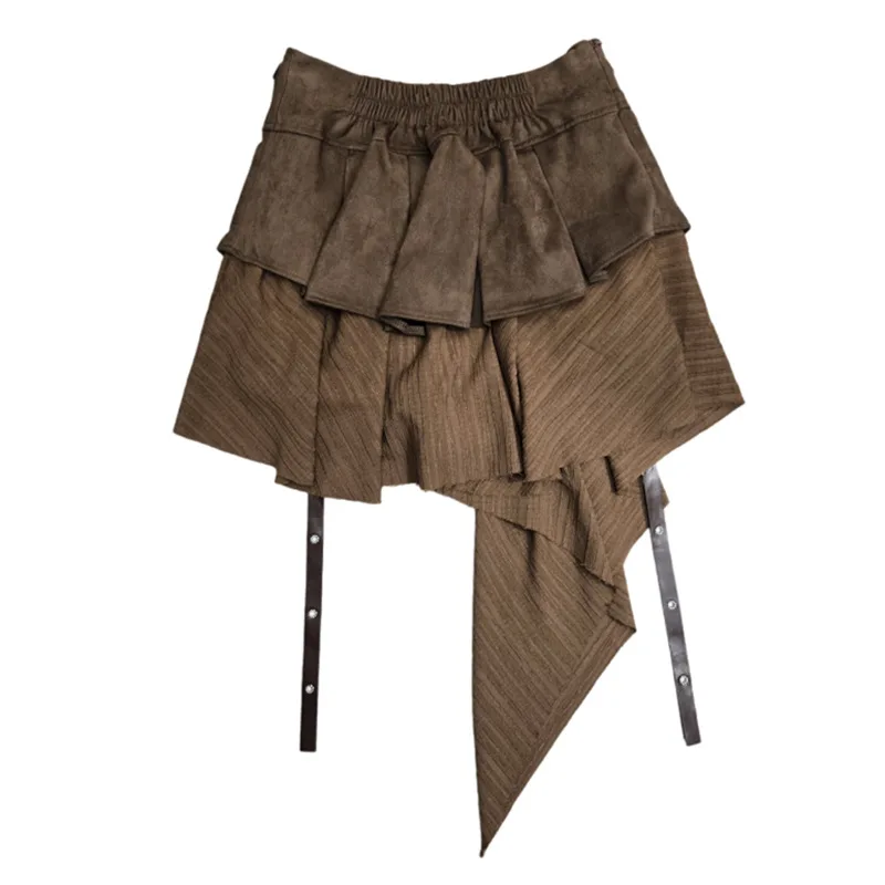 Women's Pleated A Line Skirt Image 5