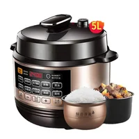 Household Dual Tank Electric Pressure Cooker Intelligent Electric Pressure Cooker Electric Rice Cooker 1